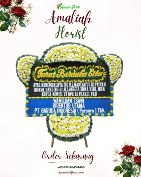 Papan Bunga Duka Paku Beto